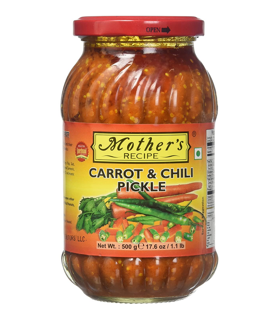 Mother's Recipe - Carrot & Chilli Pickle (500g)