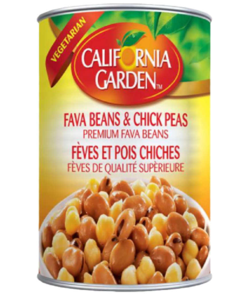 California Garden - Fava Beans and Chick Peas (450g)