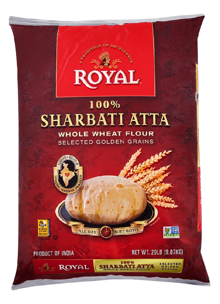 Royal - Sharbati Atta Flour (20lb)