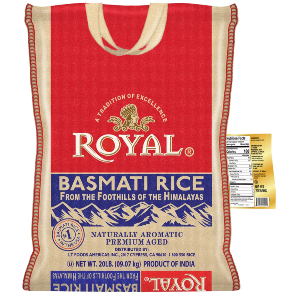 Royal - Basmati Rice (20lb)