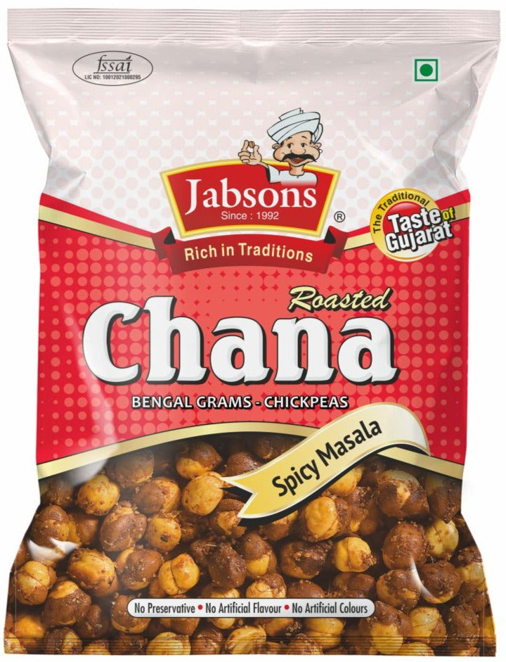 Roasted Chana Chickpeas Spicy Masala