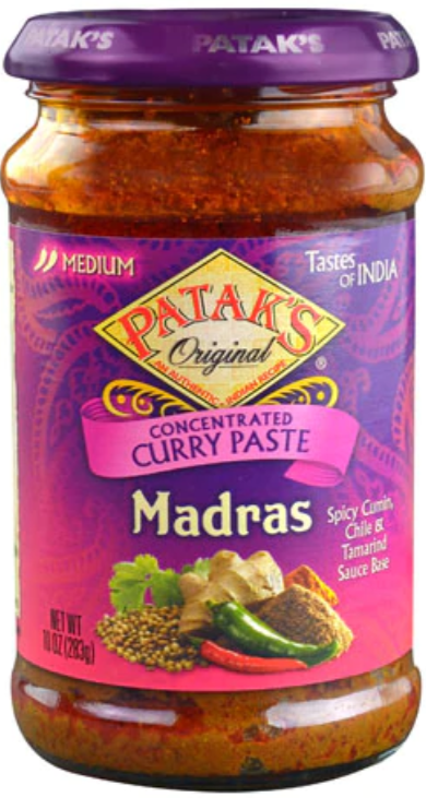 Patak's - Madras Curry Paste (283g)
