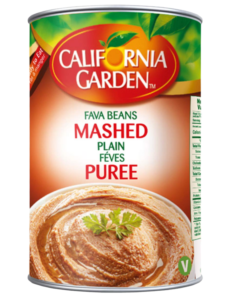 California Garden - Strained Mashed Ground Fava Beans (450g)