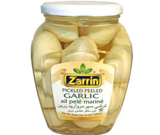 Zarrin Pickled Peeled Garlic