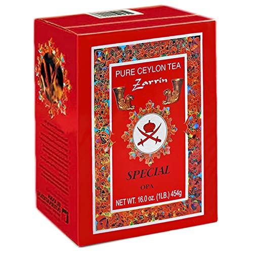 Zarrin Ceylon Tea OPA Whole leaf 454g